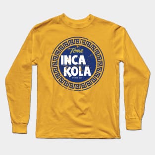 Inca Kola - Vintage Grunge Design - Perú Long Sleeve T-Shirt